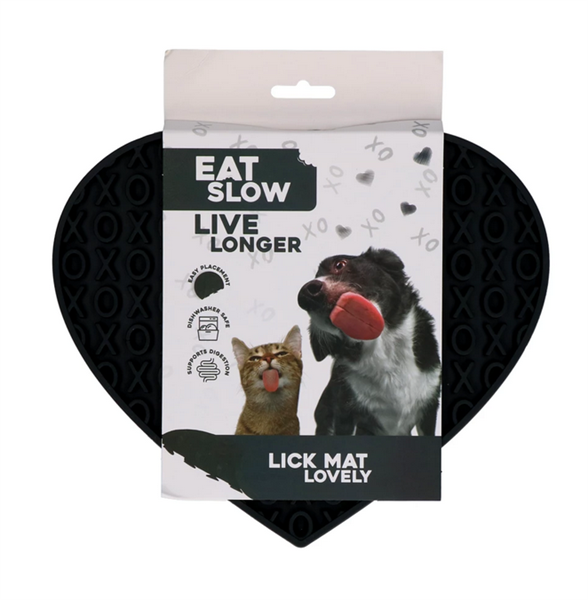 Eat Slow Live Longer Lick Mat Lovely