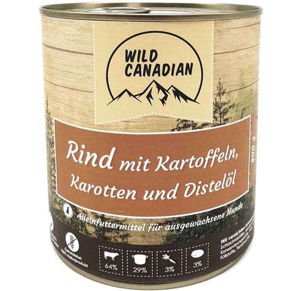 Wild Canadian Rind &amp; Kartoffeln, Karotten