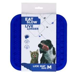 Eat Slow Live Longer Lick Mat Duo